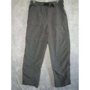 The North Face Men's Outdoor Convertible Hiking Pants Gray Zip Off‎ Cargo 31x31